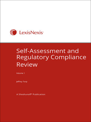 cover image of Self-Assessment & Regulatory Compliance Review